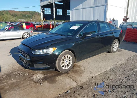 2016 Ford Fusion S z USA, uszkodzony, nr VIN 1FA6P0G7XG5119931